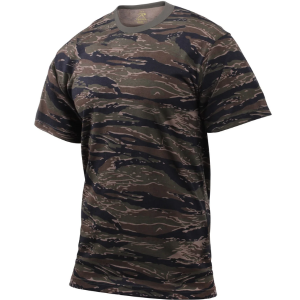 PLAYERA ROTHCO TIGER CAMO  6787